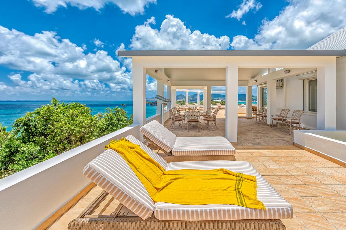 Pool Villa St Martin - Terrace